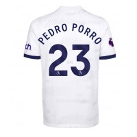 Pánský Fotbalový dres Tottenham Hotspur Pedro Porro #23 2023-24 Domácí Krátký Rukáv